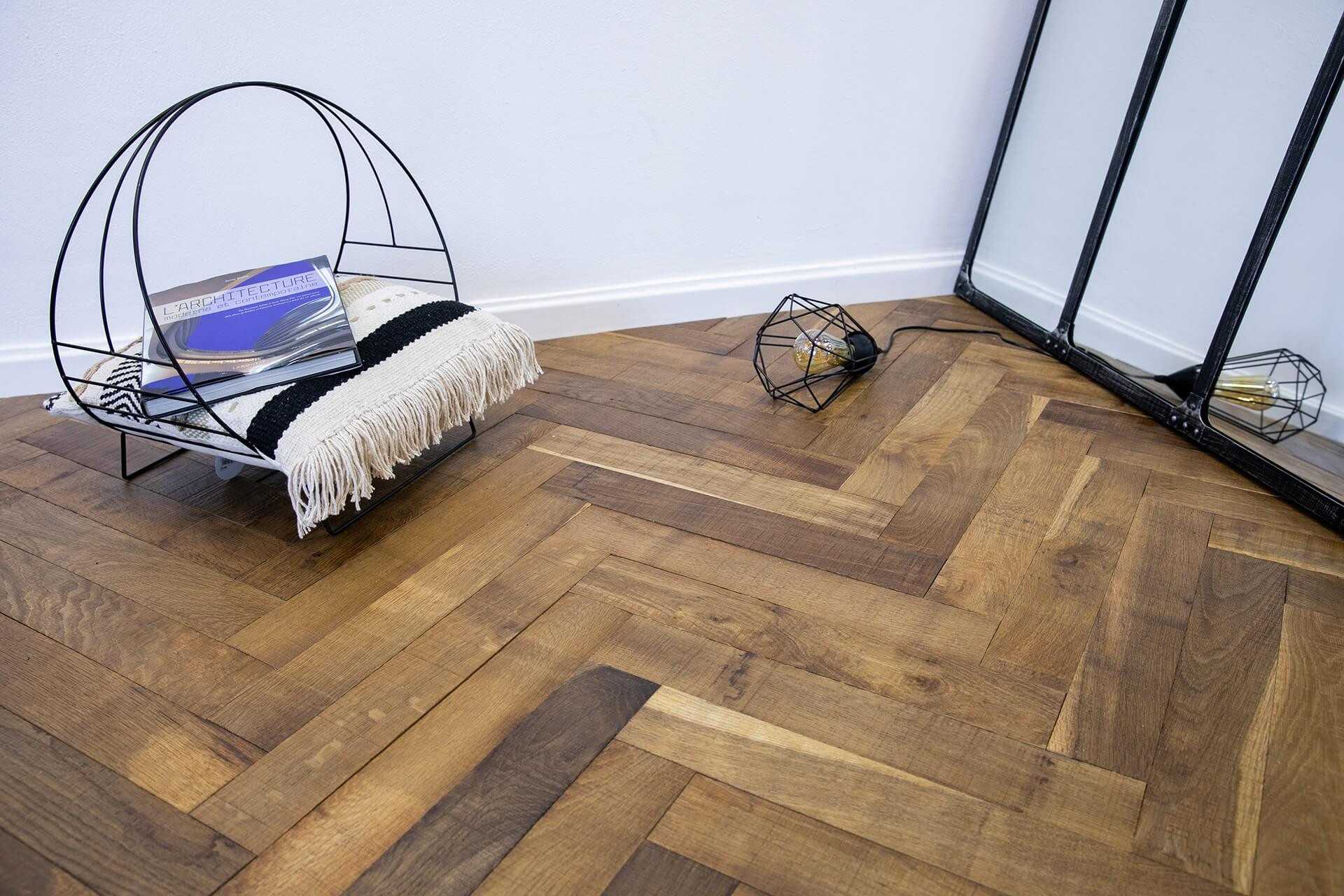 SMOKED OILED ECOLOGICAL HERRINGBONE - Image 6