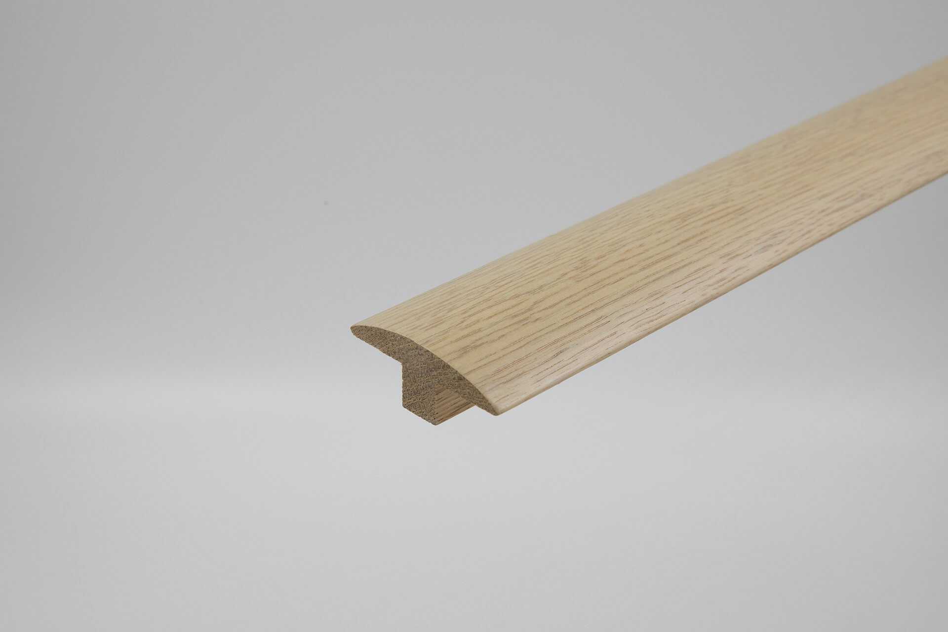 Barre de Seuil De Jonction Blanchi, finition parquet sur DecoPlus Parquet