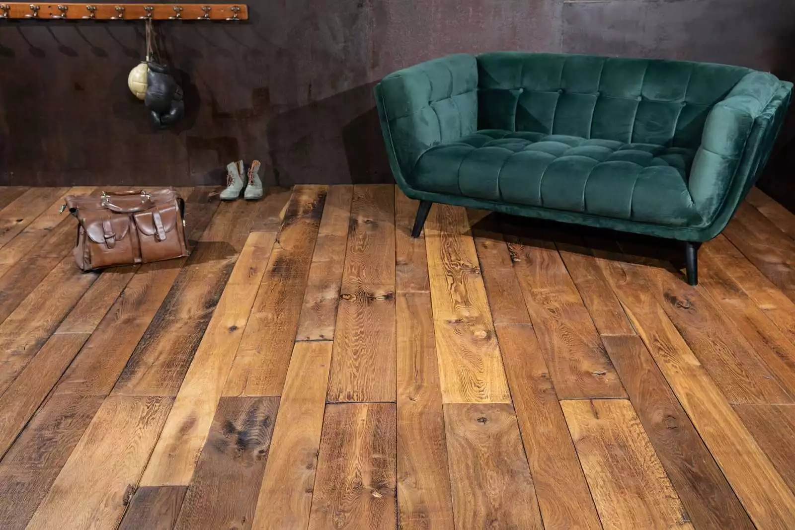 Parquet massif chêne DRIFTWOOD KEY LARGO, parquet massif pas cher