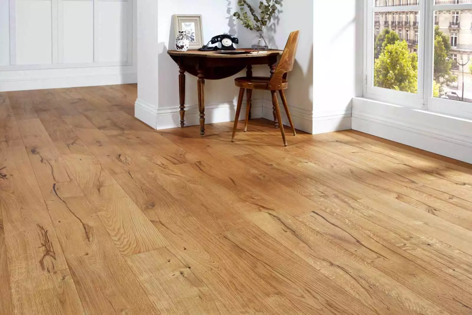 Parquet contrecollé chêne Old Story SEYCHELLES Huilé