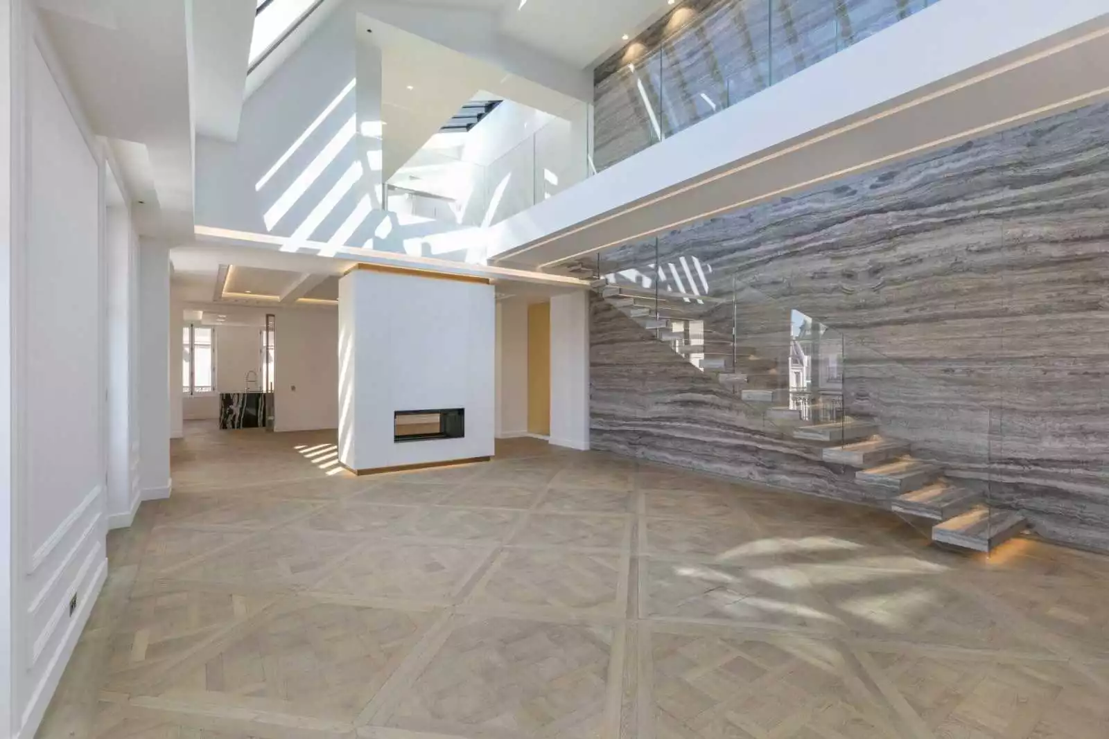 Parquet massif chêne Dalle De Versailles Prime Brut, parquet massif pas cher