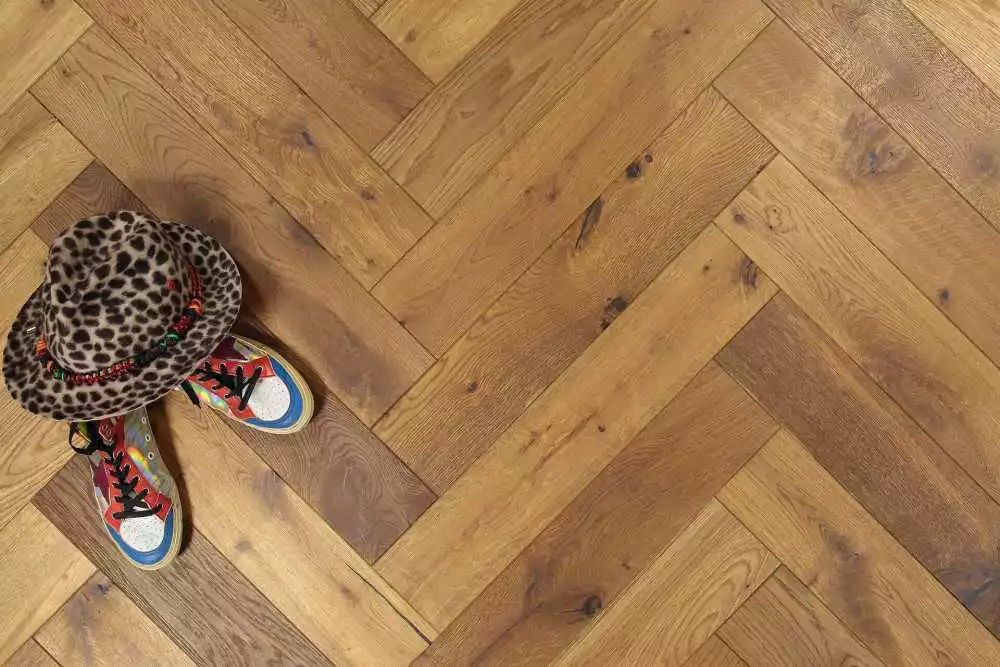 Parquet contrecollé chêne Baton Rompu COGNAC, parquet pas cher