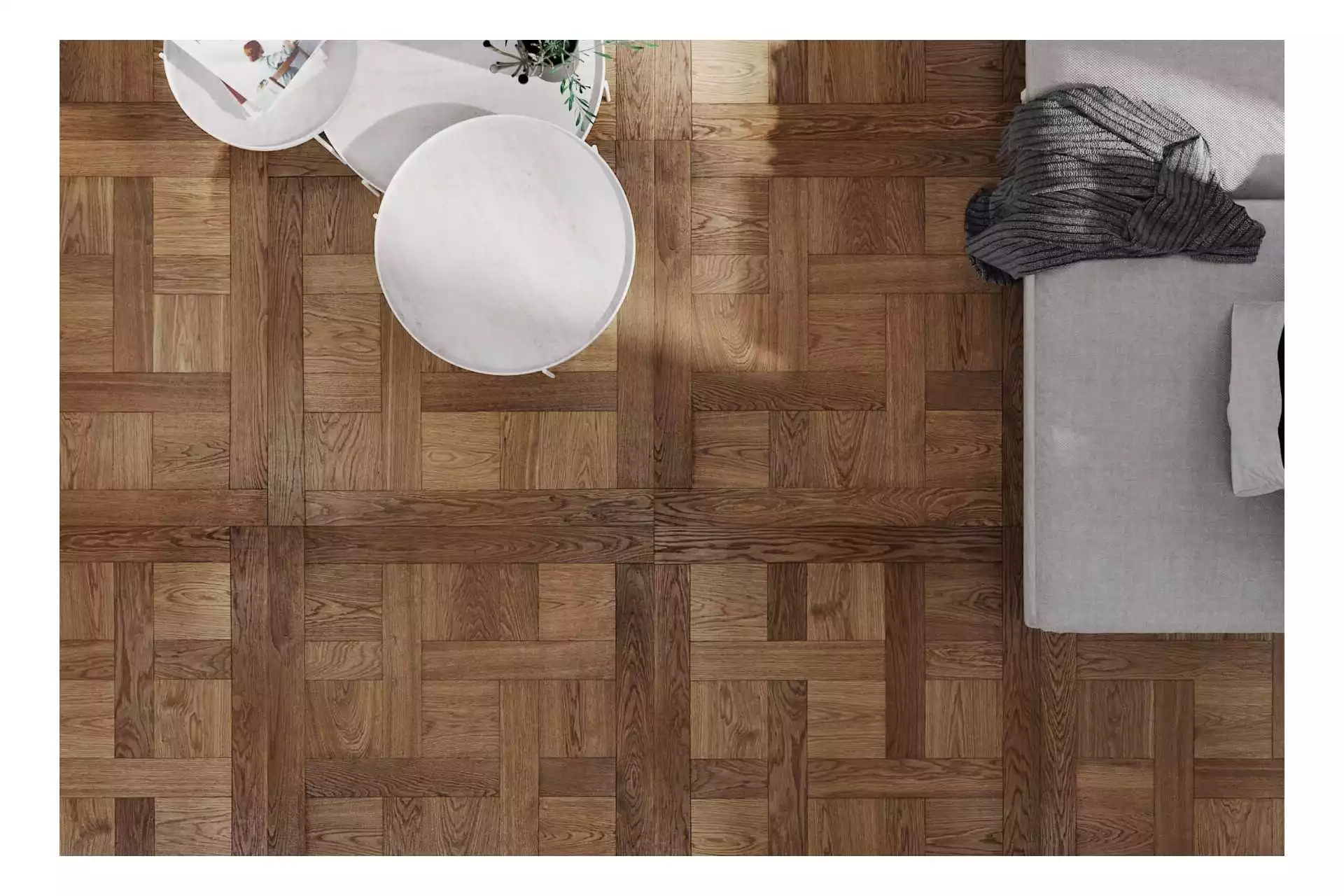 OILED SMOKED SELECTION CHANTILLY TILES - Image 2