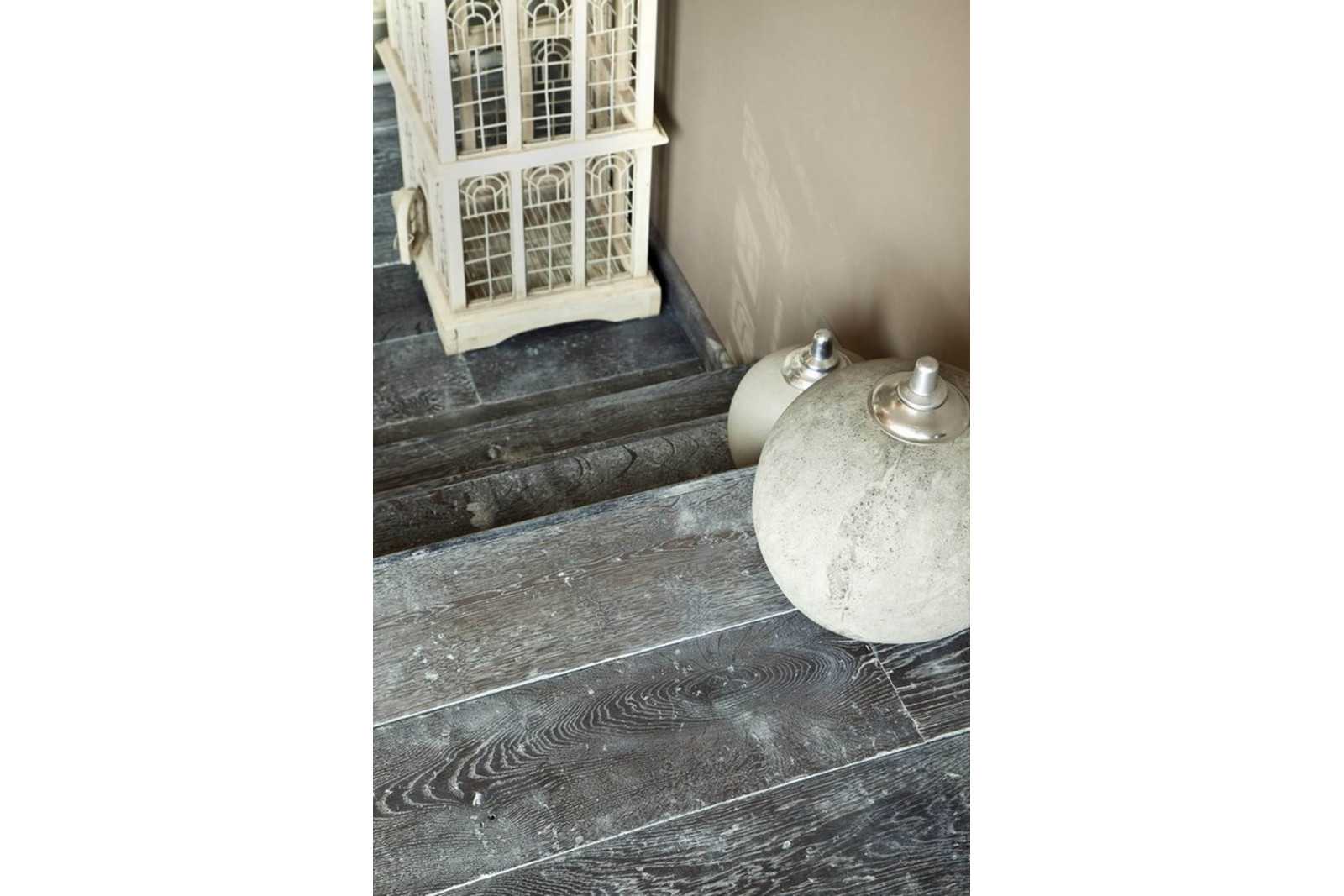 Parquet massif chêne de l'est Ardoise - PA84, parquet massif pas cher