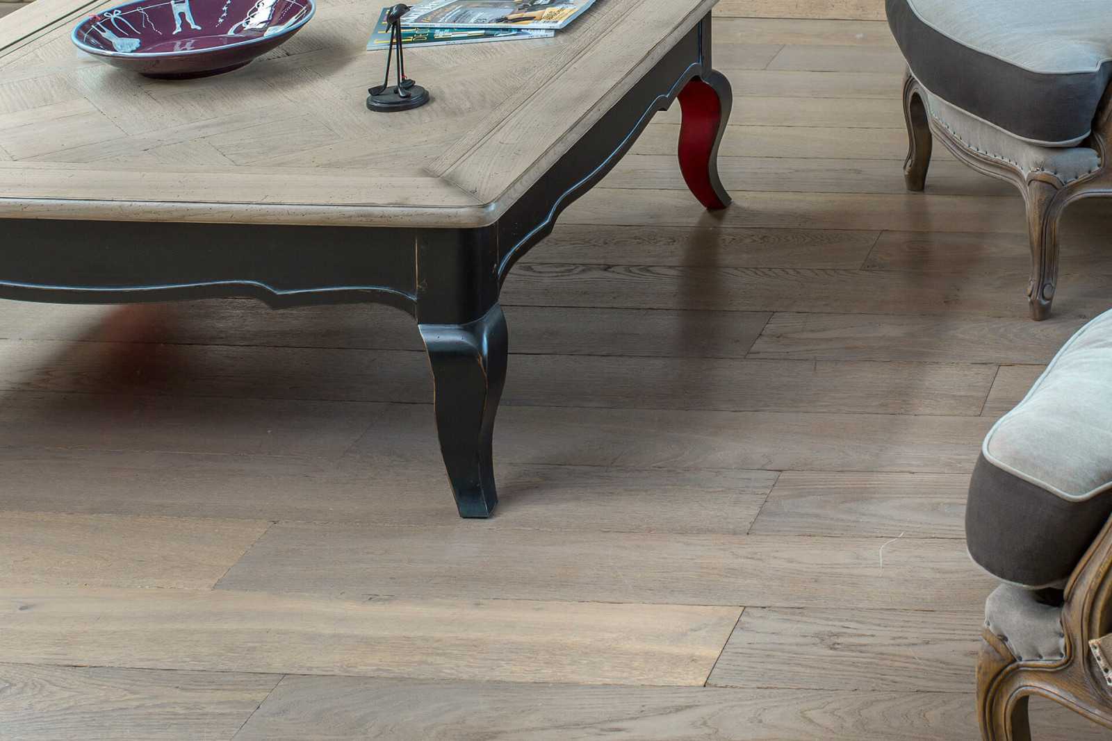 Parquet massif chêne de l'est Chaume Claire - PA1, parquet massif pas cher