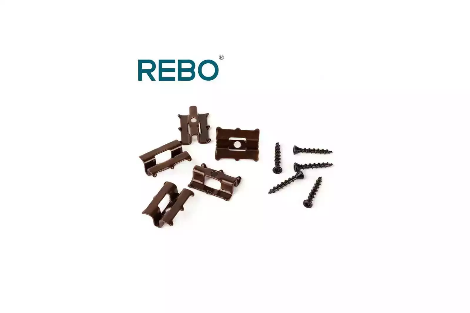Clip invisible lame terrasse Clips REBO m-SERIES, accessoire pose parquet