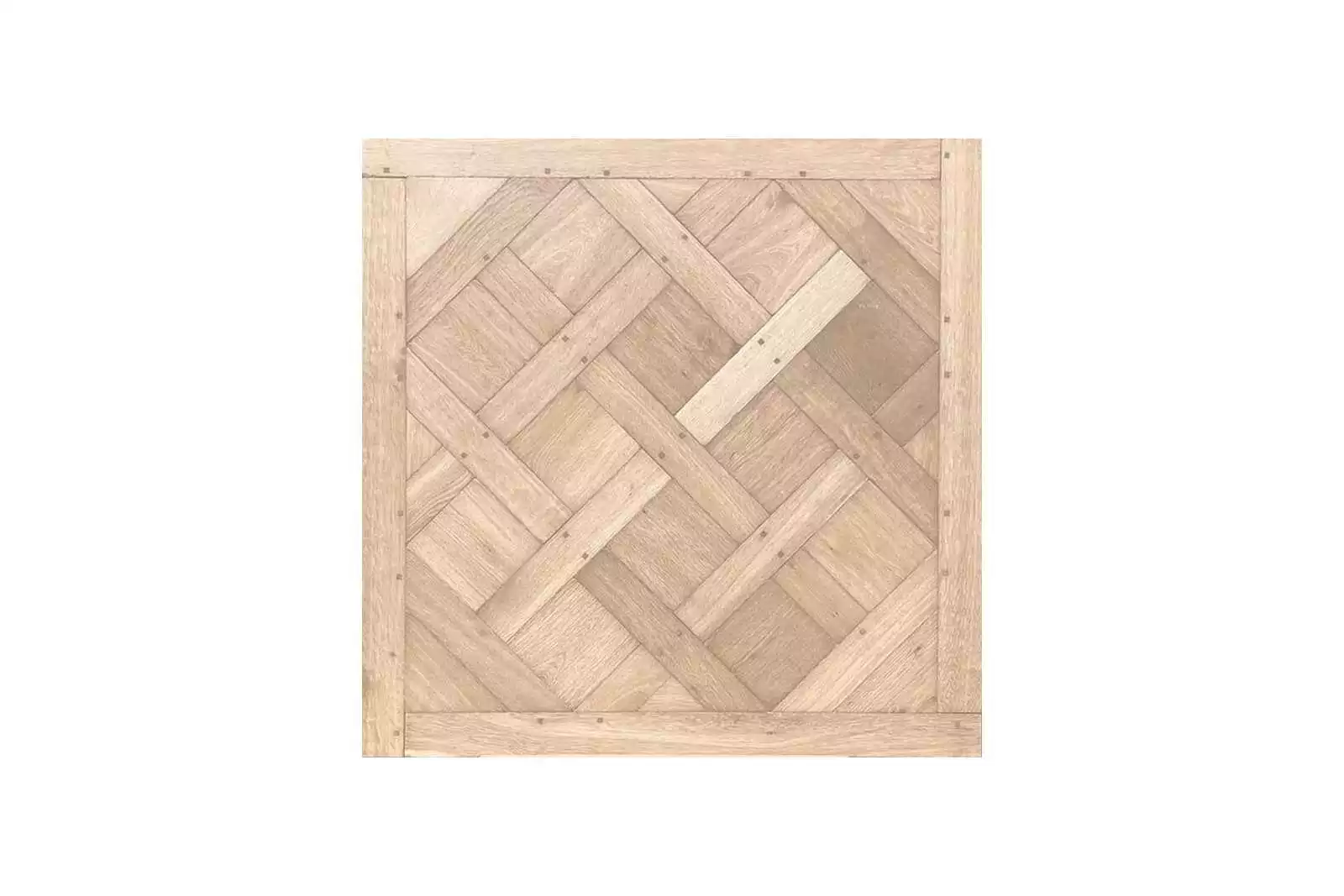 Parquet massif chêne Dalles De Versailles chevillées Nobless BRUT, parquet massif pas cher