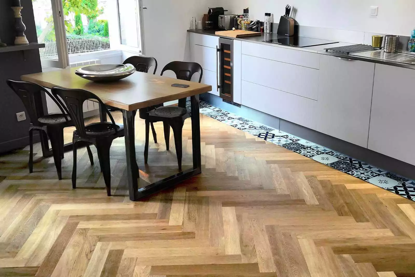 Parquet Baton Rompu Macchiato