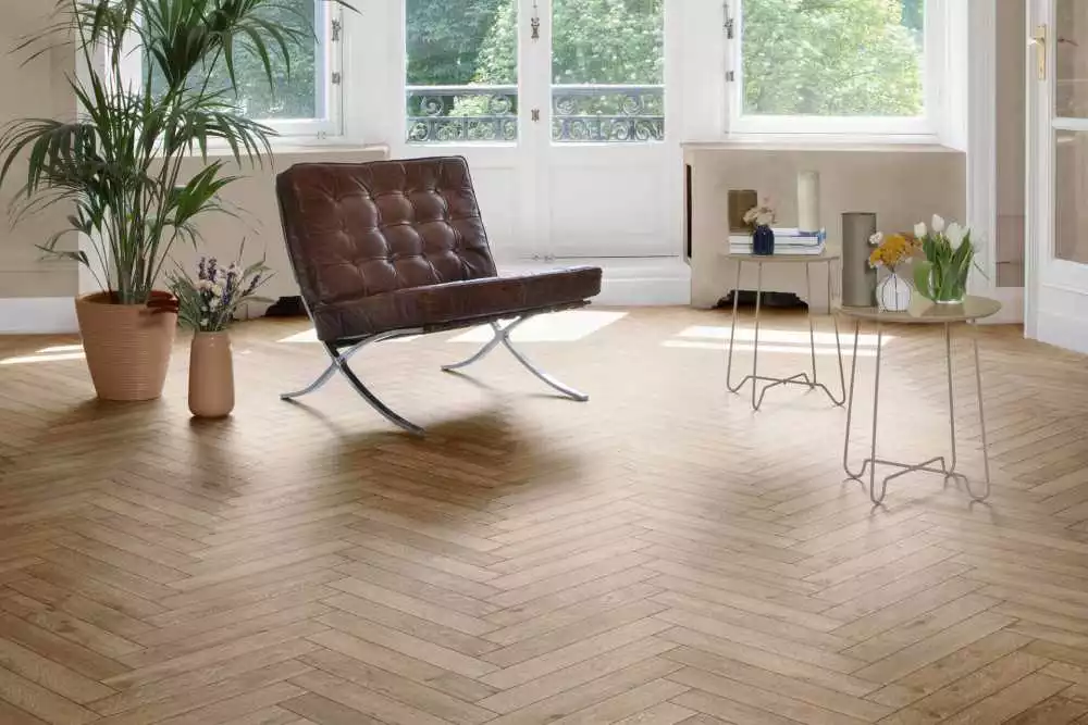 Parquet Chêne contrecollé Bâton rompu Black Label EDUARDO XXL - Larg 220 mm