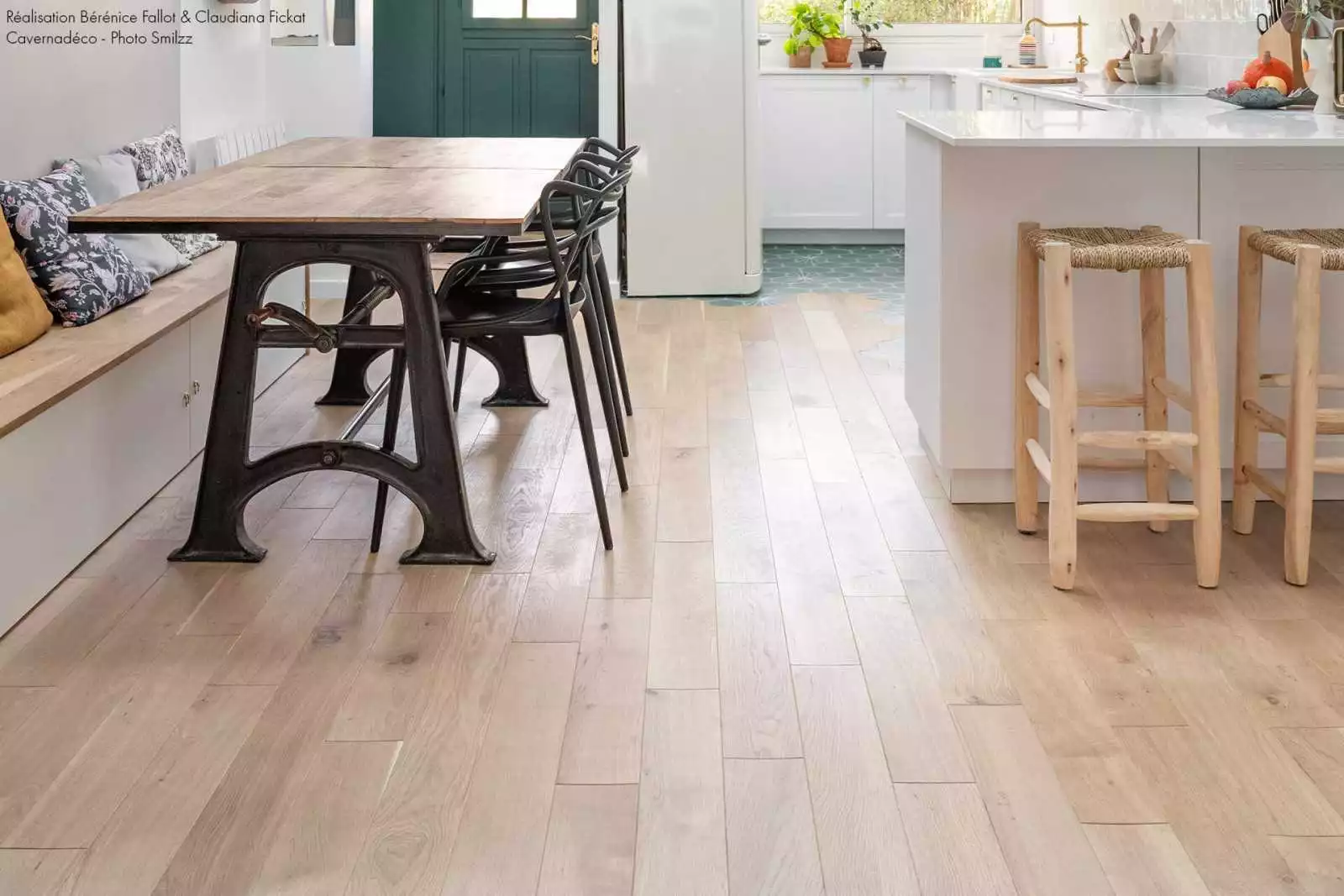 Parquet contrecollé chêne Authentic Sable, parquet pas cher