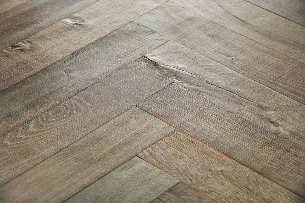 Parquet contrecollé chêne BÂTON ROMPU CÉLESTE, parquet pas cher