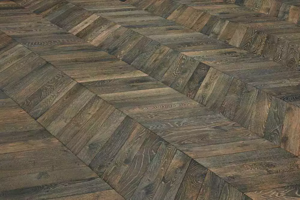 parquet contrecollé Point De Hongrie ARDOISE