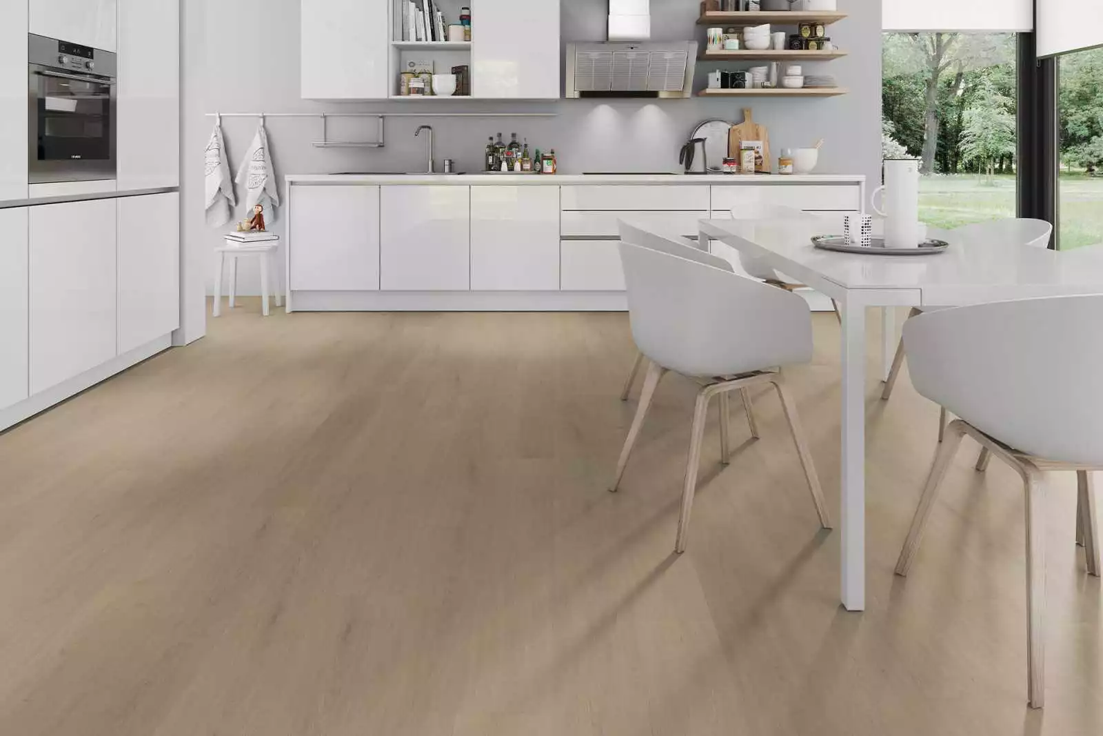 lame PVC vinyle Solide English Oak Warm Natural XL