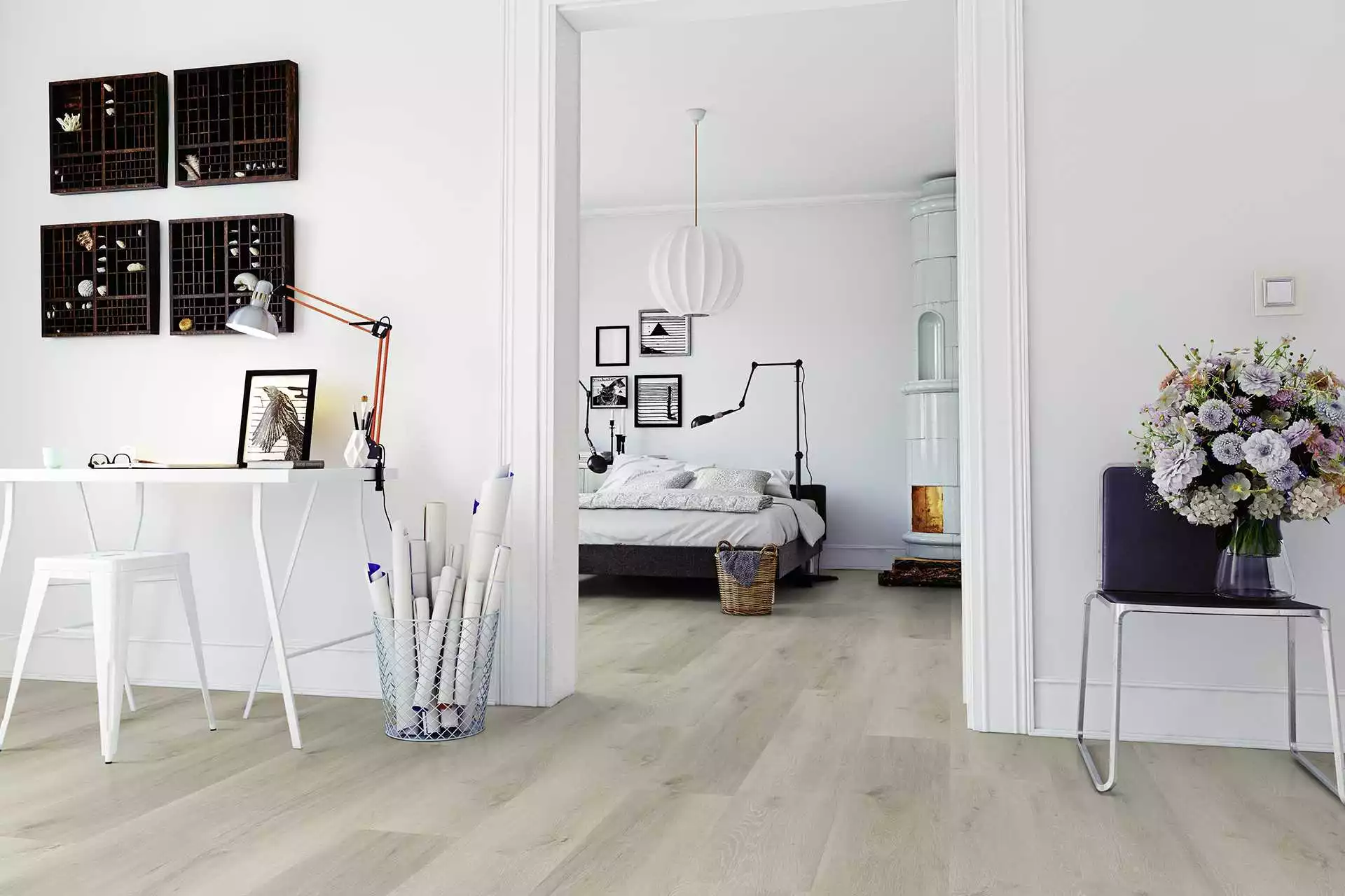 Rigid Prestige Oak White XXL - Image 1
