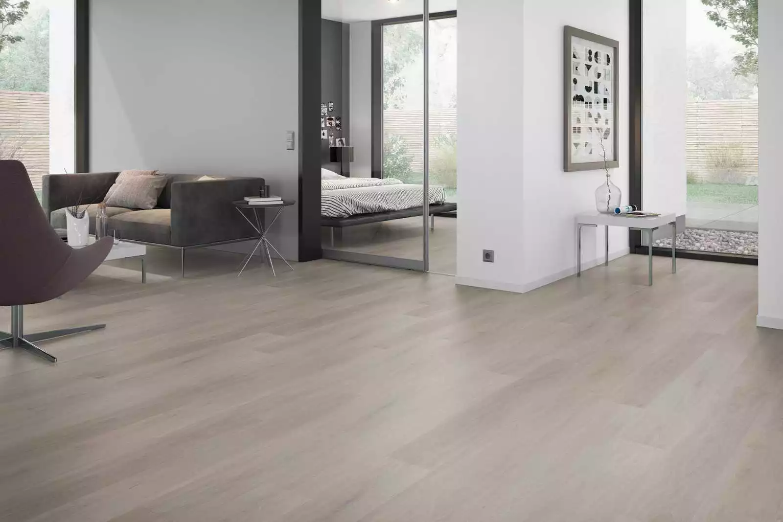 lame PVC vinyle Rigid English Oak Greige XXL