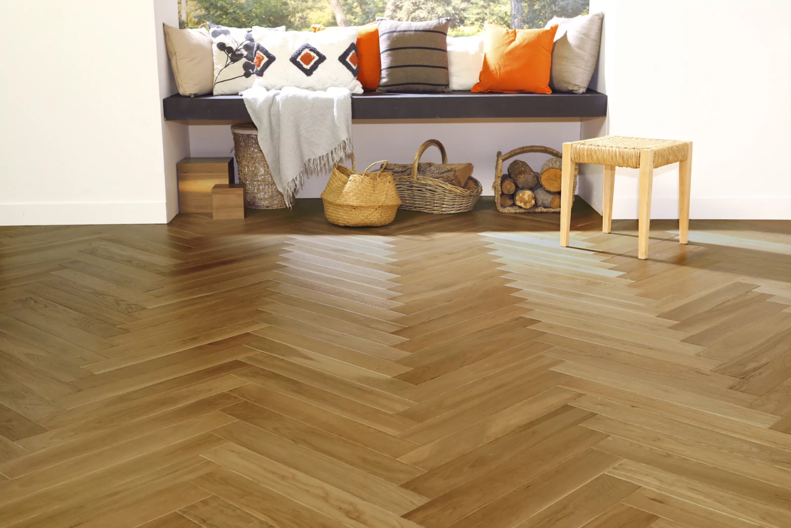 Parquet Batôn rompu contrecollé chêne | Caramello