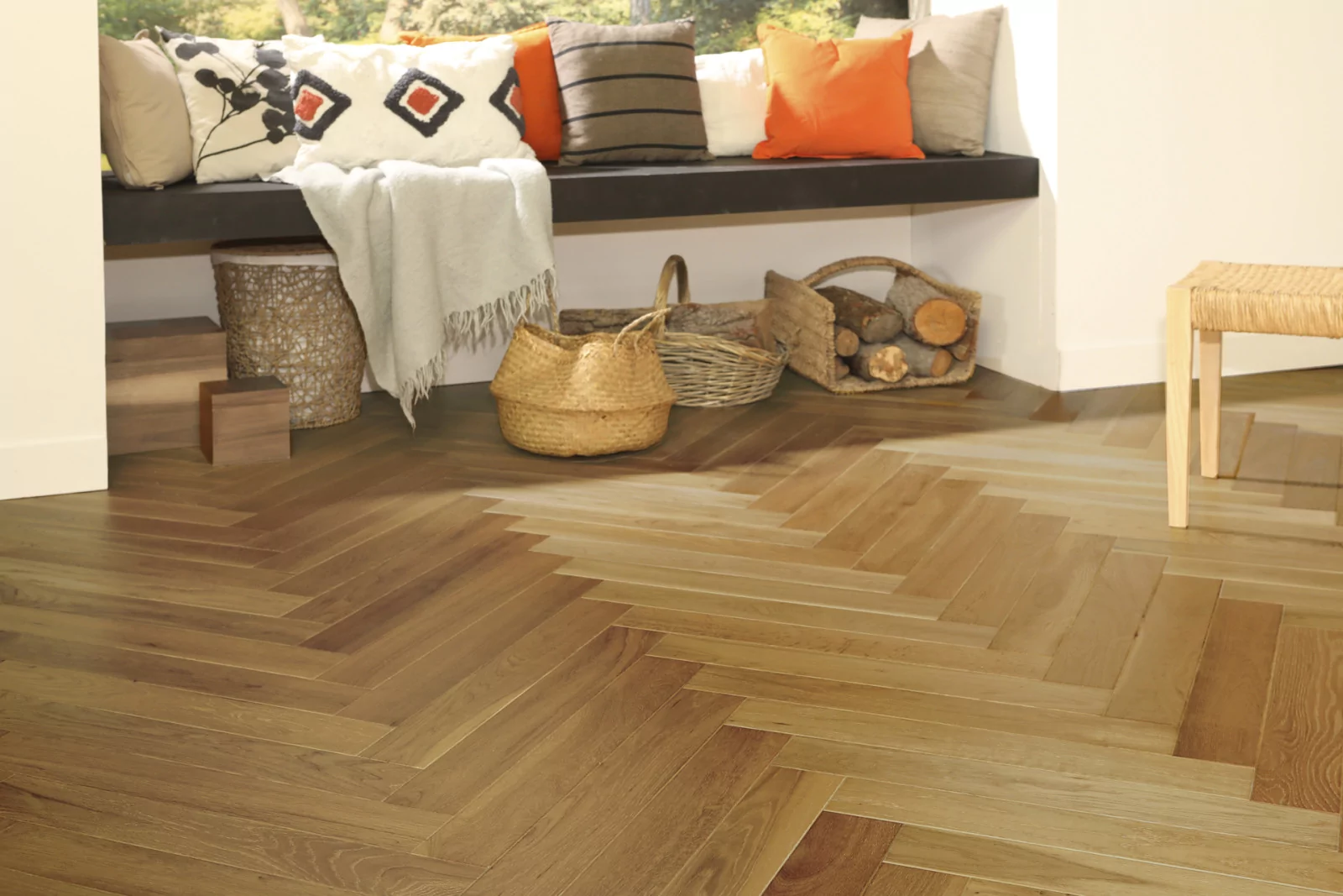 Parquet Batôn rompu contrecollé chêne | Caramello