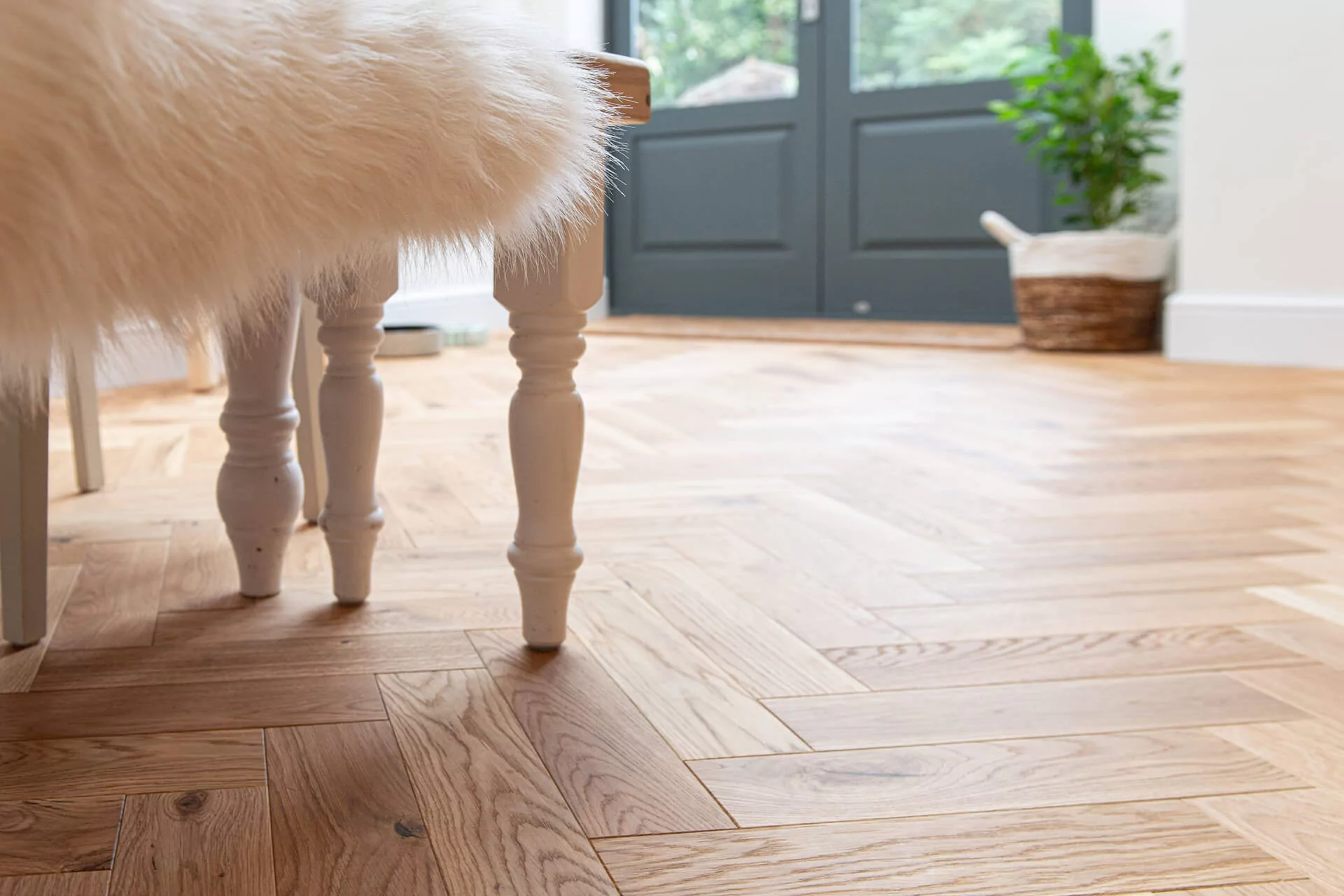 INVISIBLE VARNISHED COUNTRY SABLE HERRINGBONE - Image 0