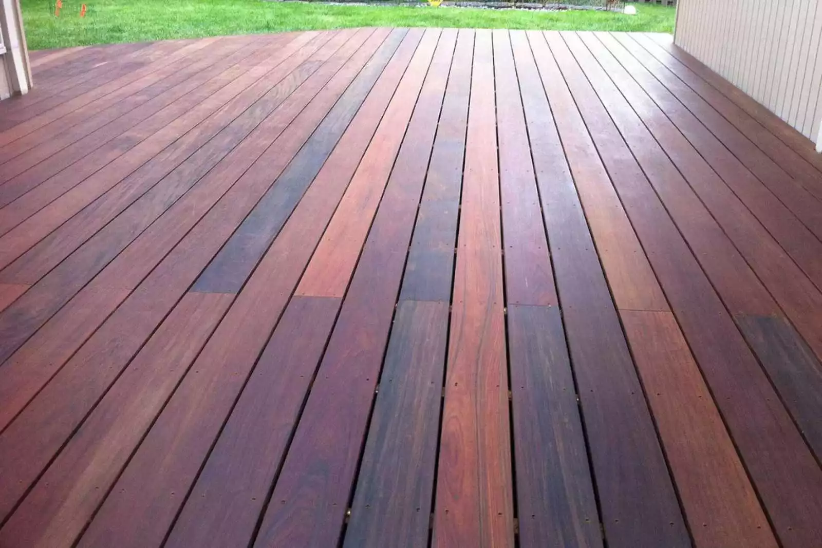 Lame de terrasse Ipé Bois Brut Ep.21 x l.145 x L.914, lame terrasse pas cher