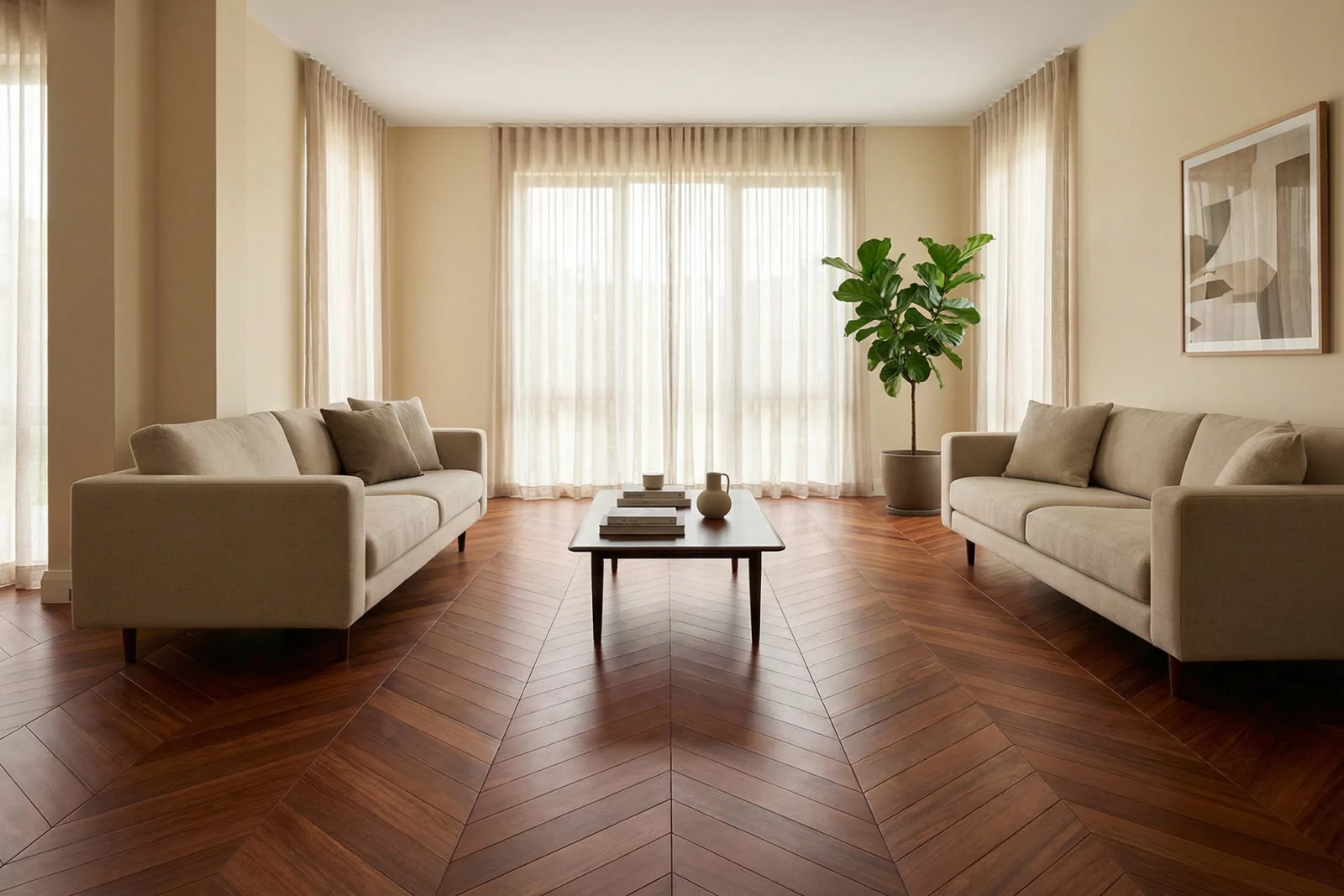 Parquet massif chêne Baton Rompu select Vernis, parquet pas cher