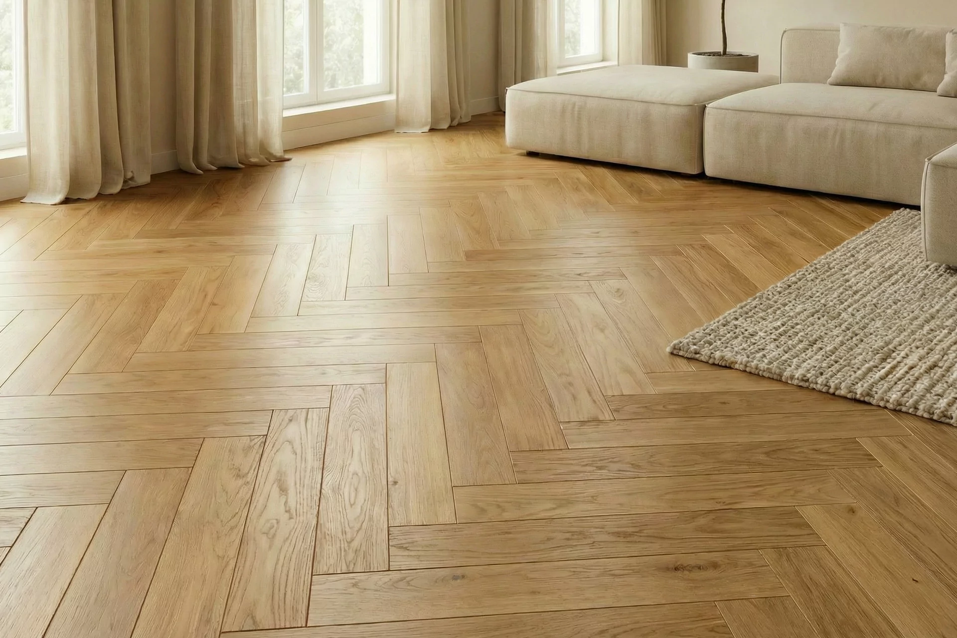 laquered AUTHENTIC HERRINGBONE - Image 1