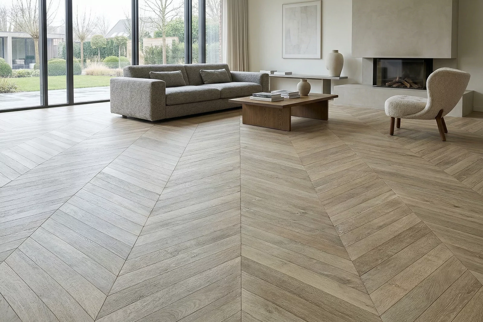 Parquet contrecollé chêne INVISIBLE, parquet pas cher