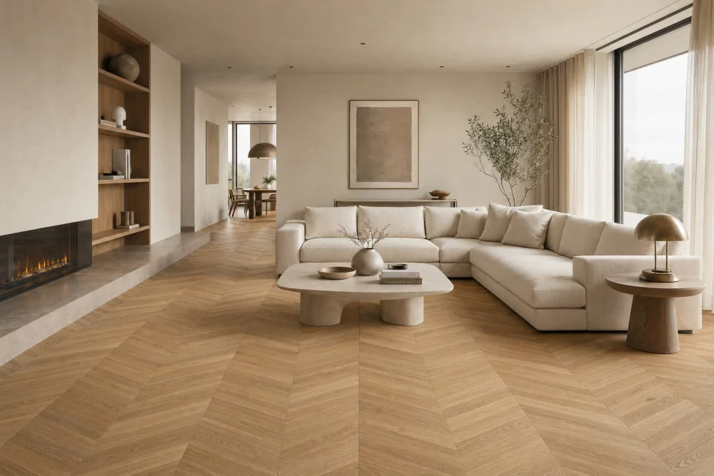 POINT DE HONGRIE SÉLECTION COZY 125, parquet pas cher