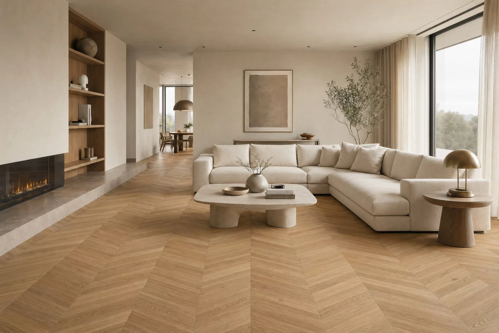Parquet contrecollé chêne INVISIBLE, parquet pas cher