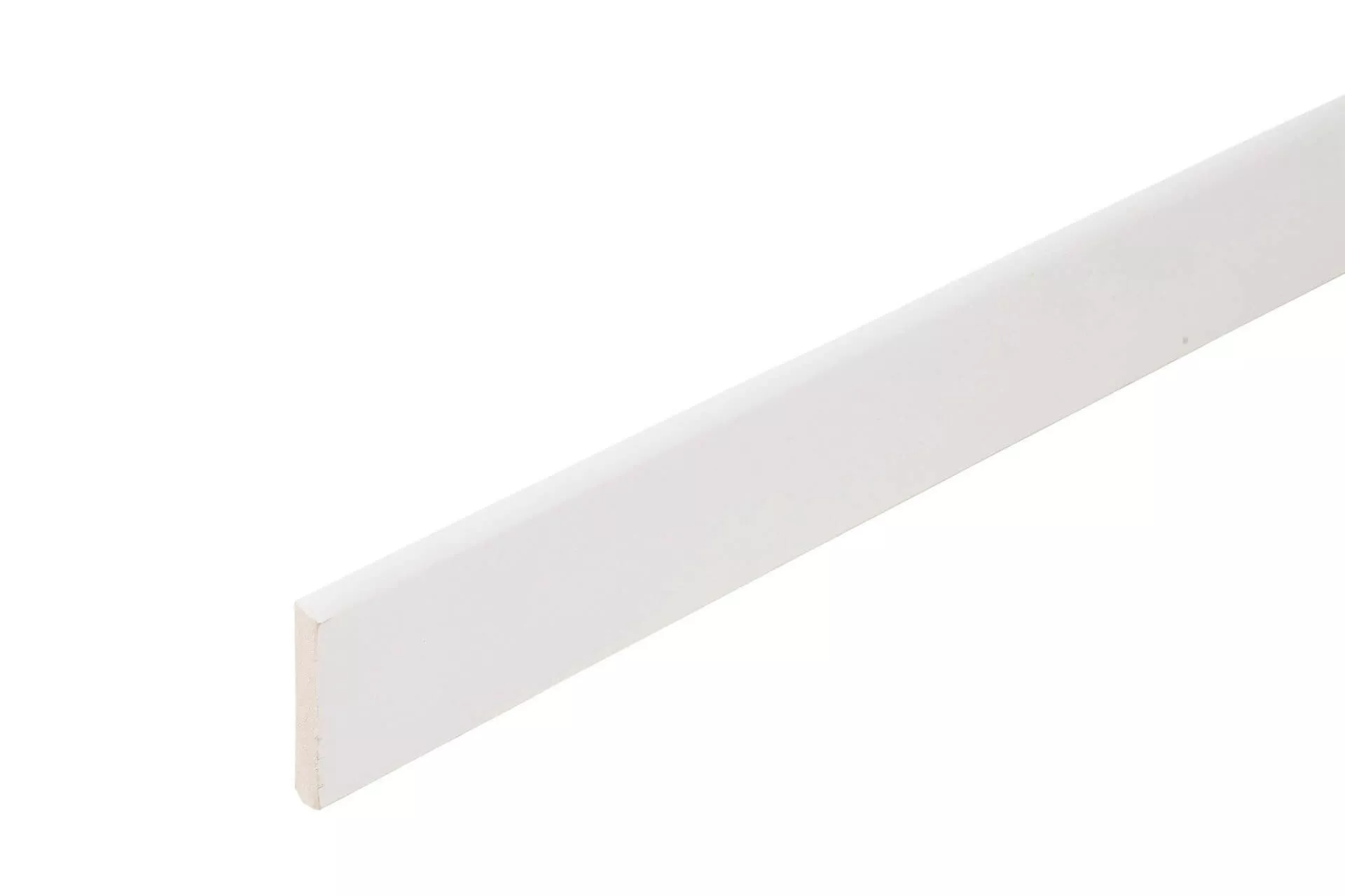 WHITE MDF SKIRTING - 10cm - Image 0